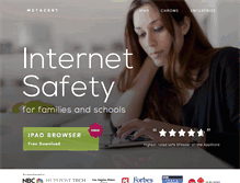 Tablet Screenshot of family-safety.metacert.com
